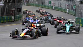 Le départ du GP de Monaco, le 28 mai 2023.