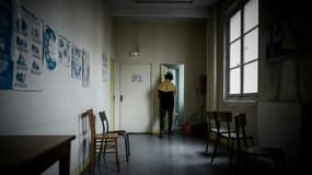 Dans un centre d'accueil temporaire pour demandeurs d'asile, à Aubervilliers (Seine-Saint-Denis), le 29 avril 2020