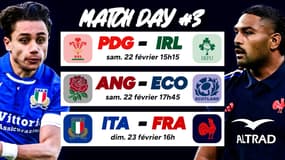 6 Nations 2025 : Le programme de la 3e journée avec Italie-France et le classement