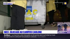 Grève du 28 mars: le campus Carlone bloqué par des étudiants à Nice