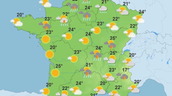 La météo samedi 3 mai