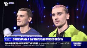 Antoine Griezmann a inauguré sa statue de cire au musée Grévin de Paris