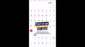 Tout ce qui change au 1er août