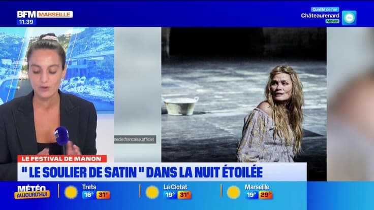 Festival d'Avignon. "Le Soulier de Satin " dans la nuit étoilée au Palais des Papes