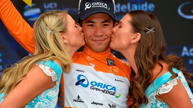 Premier bouquet de la saison pour Caleb Ewan