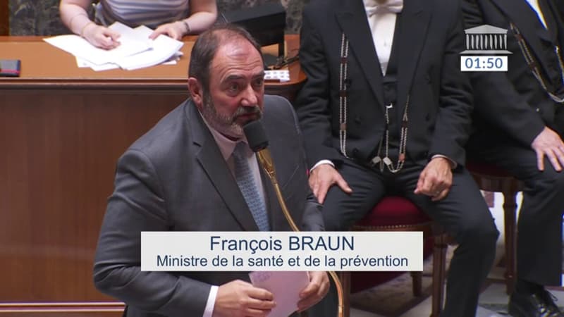 François Braun, ministre de la Santé, annonce 
