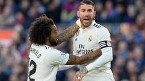 Marcelo et Sergio Ramos 