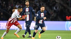 PSG-Ajaccio : Lionel Messi en duel avec Mounaim El Idrissy