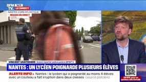 Attaque au couteau dans un lycée nantais: l'assaillant est un mineur de 15 ans 