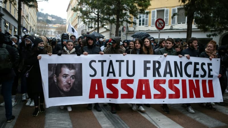 Corse: tensions en marge d'une manifestation en soutien à Yvan Colonna