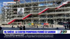 Le Centre Pompidou fermé ce samedi 6 juillet en raison d'un mouvement social