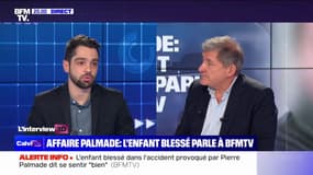 Dans quelles conditions s'est déroulée l'interview de Devrim, l'enfant blessé dans l'accident provoqué par Pierre Palmade? 