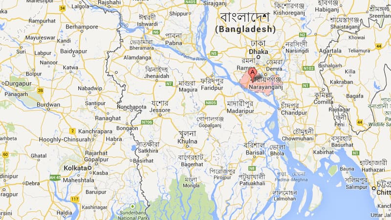 L'accident s'est produit sur le Meghna, dans le district de Munshiganj au sud de Dacca.