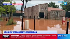 Orages dans le Var: la colère des habitants de Vidauan