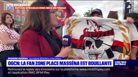 Finale de Coupe de France: de nombreux supporters réunis dans la fan zone de la place Masséna à Nice