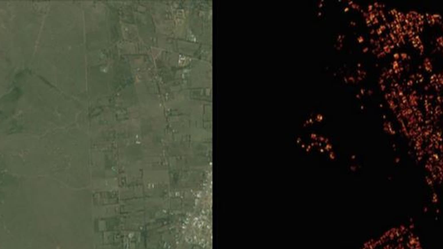 Facebook s'est concentré sur 20 pays et y a déterminé la présence d'habitats humains avec une précision de 5 mètres.