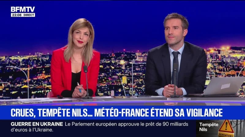 Tempête Nil : l’eau monte en Gironde - 11/02