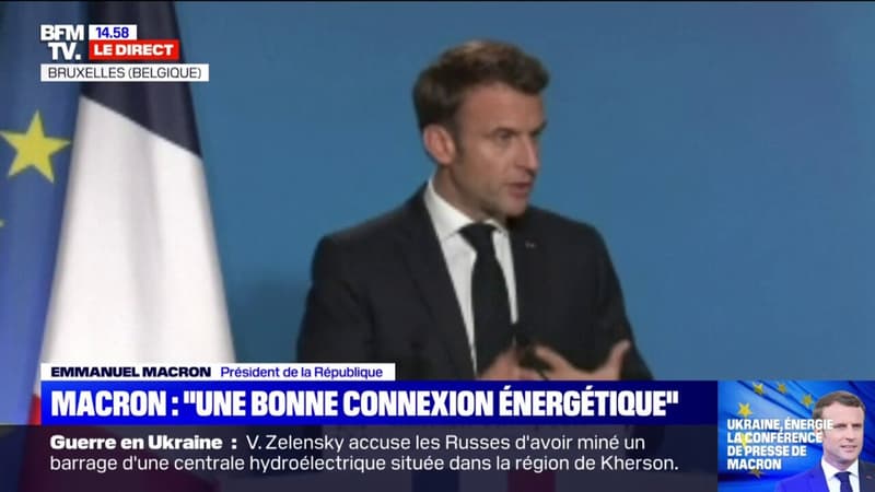 Emmanuel Macron sur la crise énergétique: 