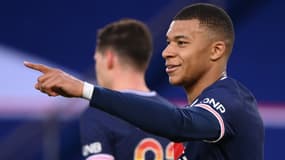 Kylian Mbappé avec le PSG