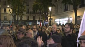 Plusieurs centaines de personnes se sont réunies à Paris pour lutter contre l'antisémitisme.