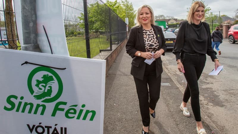 Irlande du Nord: partisan d'une réunification de l'Irlande, le Sinn Fein arrive en tête des élections