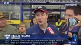 "L'équivalent de quelques tonneaux sur l'autoroute". Pesquet décrit son atterrissage sur Terre