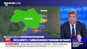 Vadym Omelchenko, ambassadeur de l'Ukraine en France: "Si les militaires russes qui sont déjà présents avancent, l'armée ukrainienne ripostera"