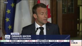 G7: après les taxes américaines, Macron n'exclut pas un accord à 6