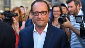 François Hollande, en juillet 2017. 