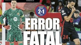 La une du Mundo Deportivo après Monaco-Barça (2-1), le 20 septembre 2024