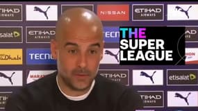 Manchester City : "Ce n'est pas du sport", la litanie de Guardiola contre la Super League