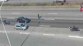 Accident sur le périphérique parisien - Témoins BFMTV