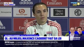 OL : au milieu, Maxence Caqueret fait sa loi