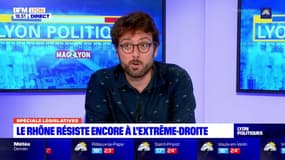 Législatives: Nicolas Barriquand constate "la progression du RN" malgré l'absence de victoire dans le Rhône