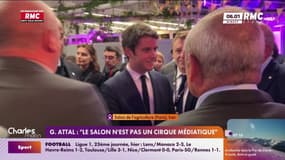 Gabriel Attal : "Le salon n'est pas un cirque médiatique"