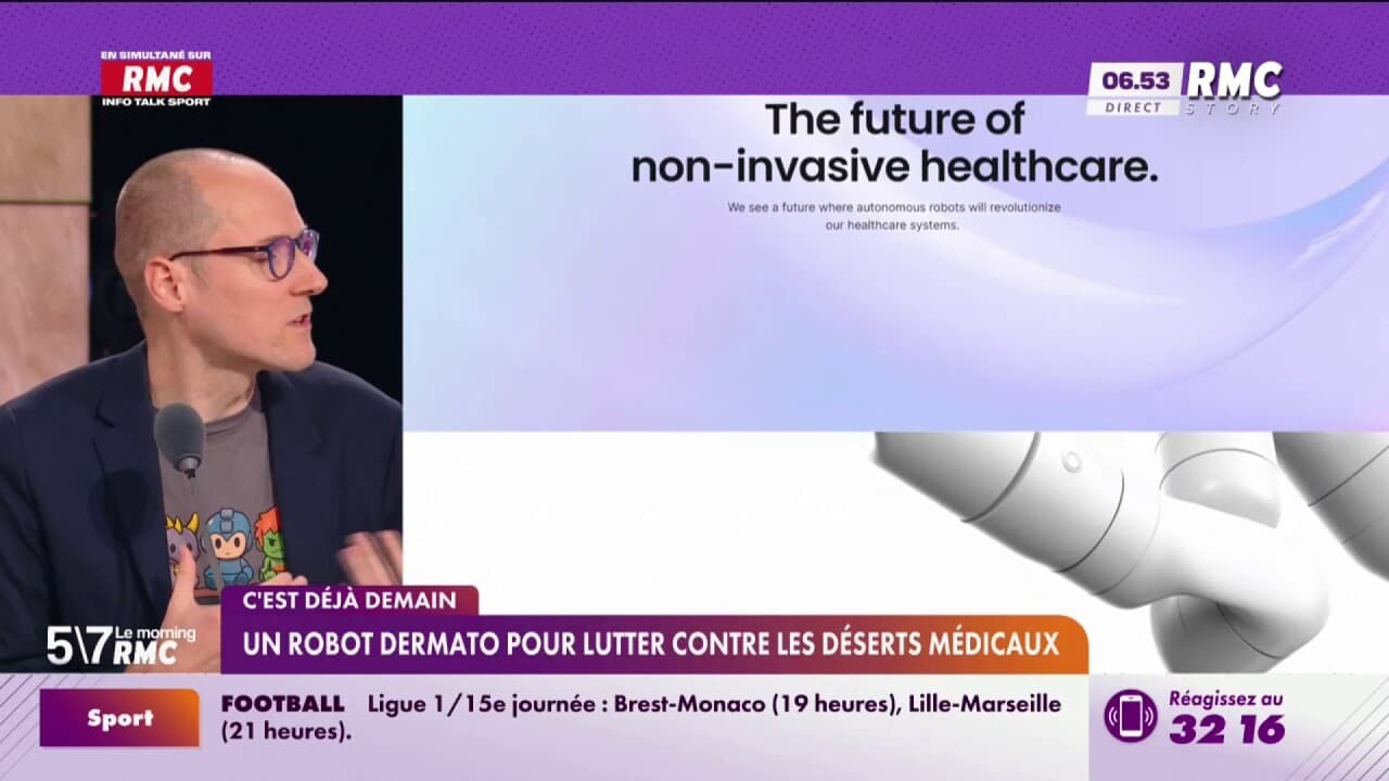 C'est déjà demain Un robot dermato pour lutter contre les déserts — free download