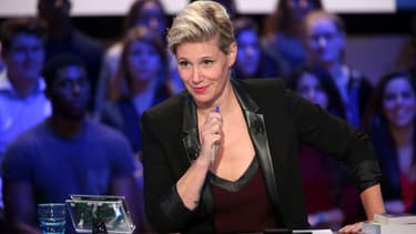 Maïtena Biraben sur le plateau du "Grand Journal"