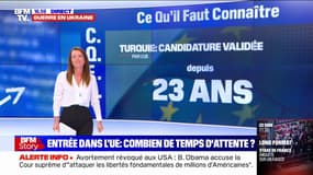 CQFC - Union européenne: combien d'années faut-il attendre entre la validation de la candidature et l'adhésion d'un pays?