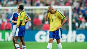 Ronaldo lors de la finale de la Coupe du monde 1998 France-Brésil