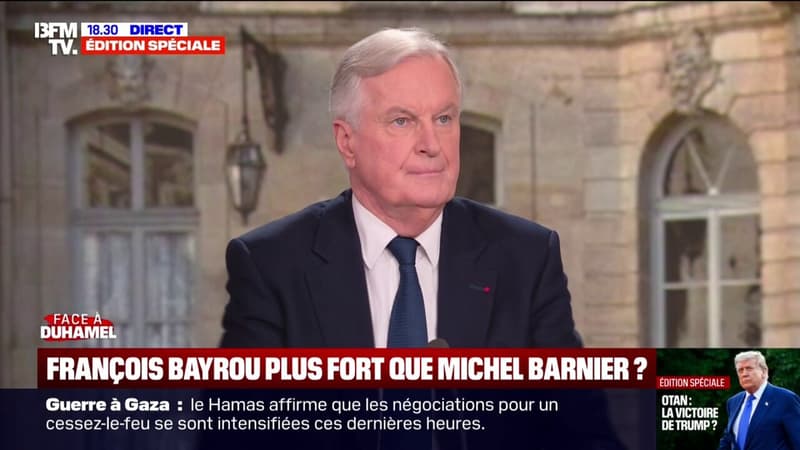 Proportionnelle: pour Michel Barnier, ancien Premier ministre, ce mode de scrutin provoquerait une 