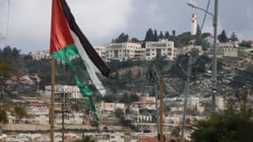 Le village de Turmus Aya, en Cisjordanie occupée, le 18 février 2024.
