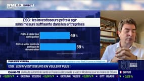 Philippe Kubisa (PwC) : ESG, les investisseurs en veulent plus ! - 09/11