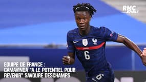 France-Croatie : Camavinga "a le potentiel pour revenir" savoure Deschamps