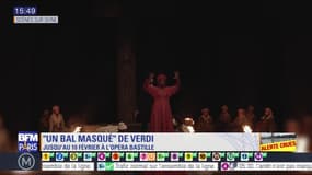 Scènes sur Seine: "Un bal masqué" de Verdi, jusqu'au 10 février à l'Opéra Bastille