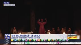 Scènes sur Seine: "Un bal masqué" de Verdi, jusqu'au 10 février à l'Opéra Bastille