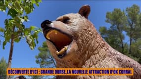 Découverte d'ici : Grande Ourse, la nouvelle attraction d'OK Corral