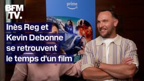 "Dès qu'on se voit, on est hyper heureux": divorcés, Inès Reg et Kevin Debonne se retrouvent le temps d'un film