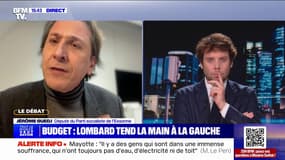 Budget: Jérôme Guedj (PS) dit avoir "senti l'envie de négocier" du gouvernement