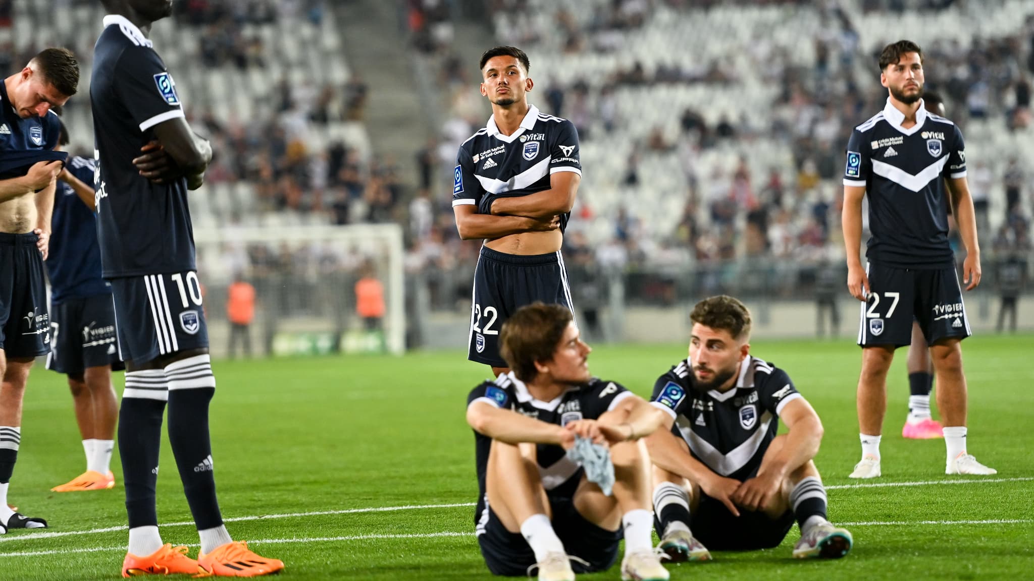 Les Girondins de Bordeaux en vacances