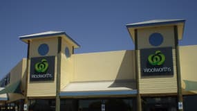 Un magasin Woolworth à Torquay en Australie